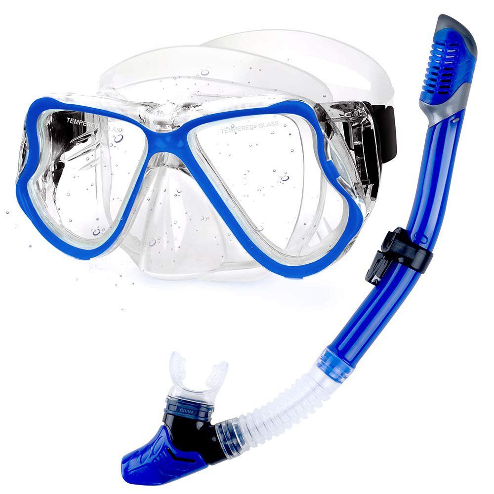 Outdoor Water Sports Scuba Wide Vew Mask Diving Snorkeling Mask Diving Equipment Set