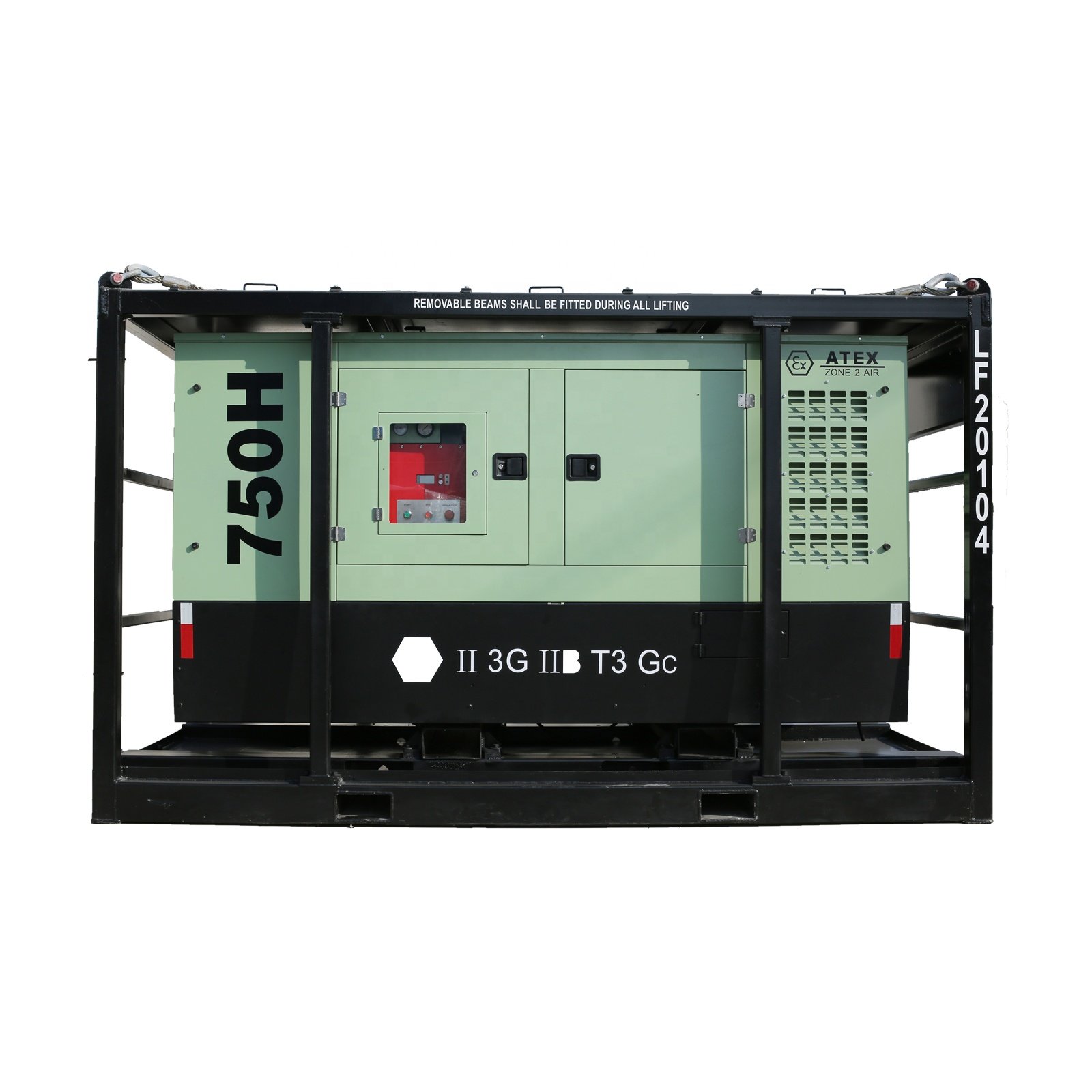 ATEX qualified explosion proof engine, generator, water pump set and air-comperssor set