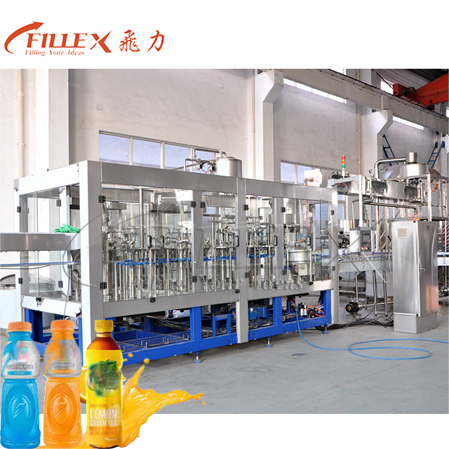 4 in 1 Automatic Glass Bottling Line Juice Filling Machine Fresh Orange Juice Production Line Juice Filling Machine