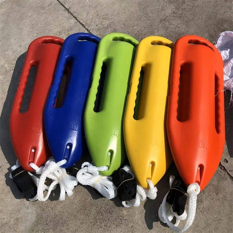 Lifeguard Rescue Tube Flotation Buoy Ring Water Security Portable Rescue Buoy