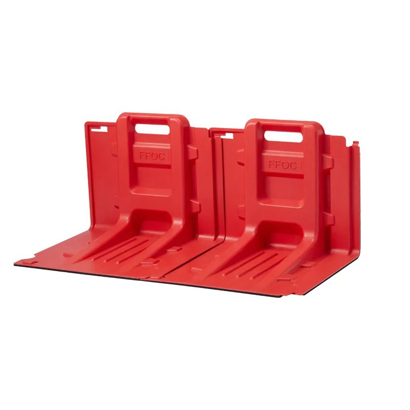 Plastic Water Flood Barrier Removable Portable Dam Light Water Safety Barrier Plastic Anti Flood Barrier