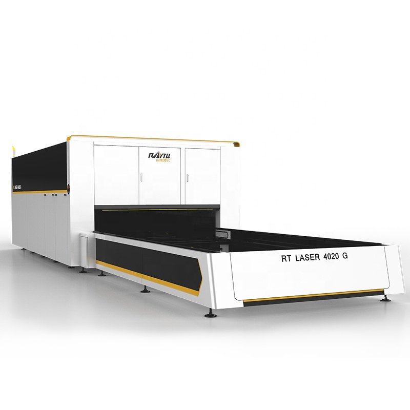 Hot Sale Whole Cover 3000w 6000w Cnc Metal Sheet Lazer Cutter Fiber Laser Cutting Machine
