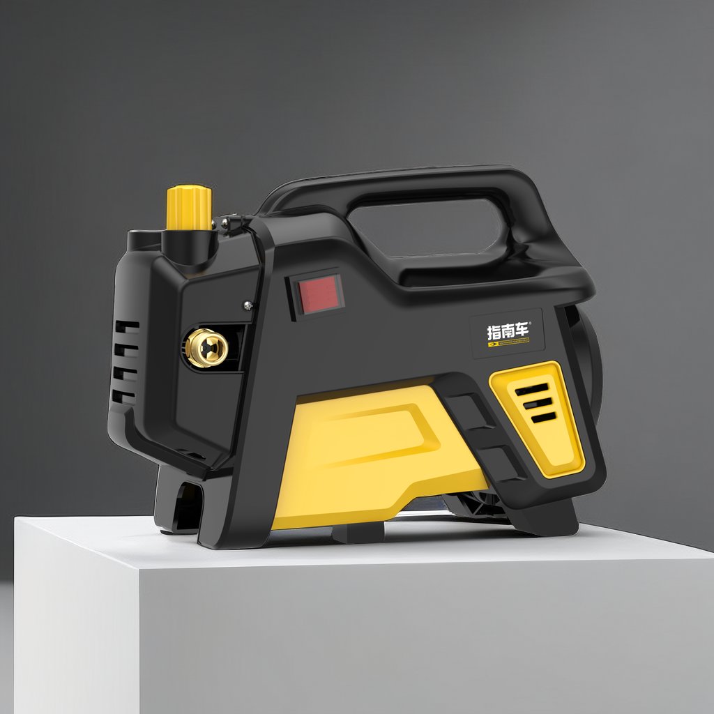 Factory Price Electric Large Flow Car High Pressure Washer Cleaner With Induction Motor