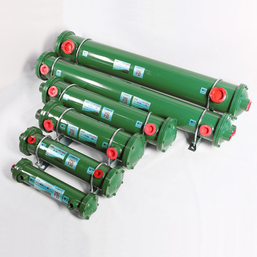 Live broadcast copper tube heat exchanger water-cooled tube hydraulic oil cooler oil radiators
