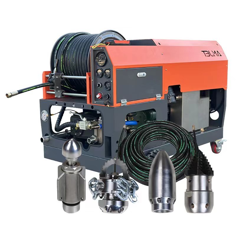 New diesel sewer cleaner specializes in cleaning and unclogging sewage pipes and drains pipes