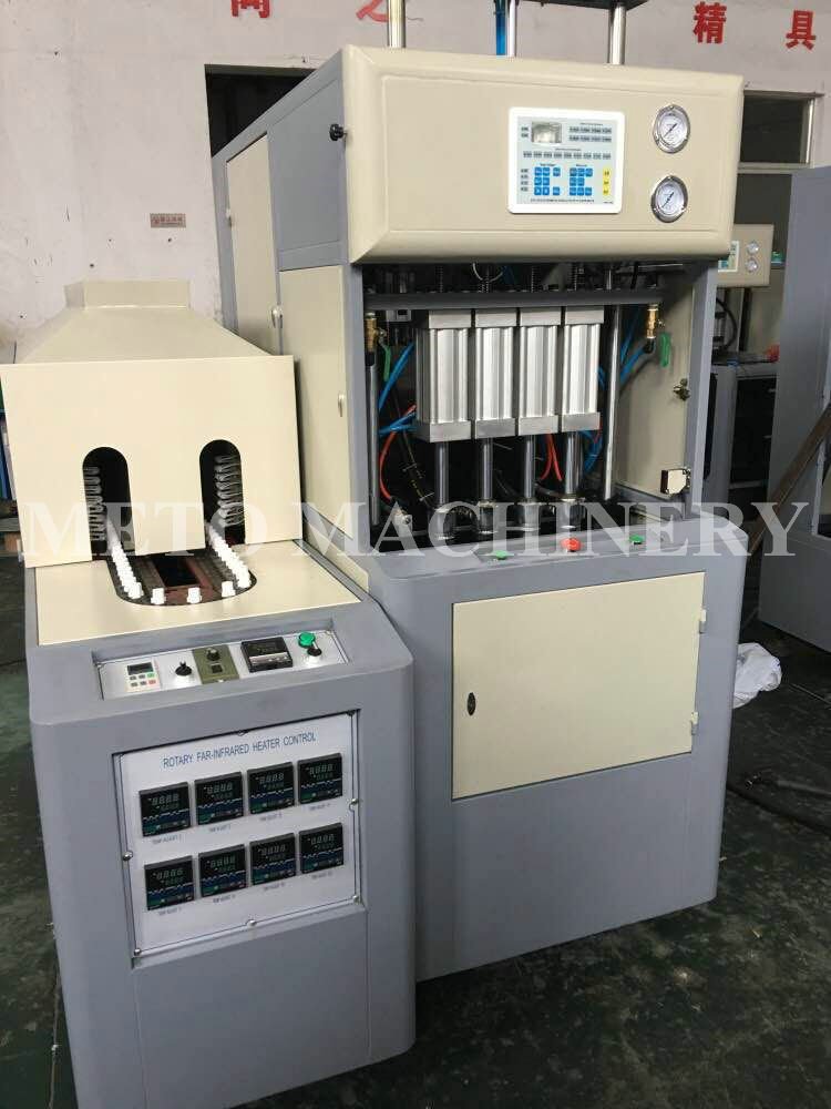 2 Cavities Semi Automatic Ex-factory Price Plastic 2L PET Water Bottle Blowing Machines With Auto Dropping Bottles