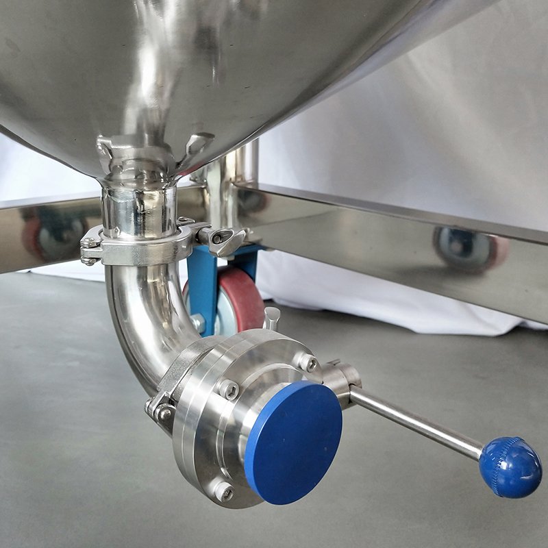 Heated Mixing Tank Liquid Soap Mixing Machine Fertilizer Mixing Pump Homogenizer Pump 50L- 20T Best Price Stainless Steel