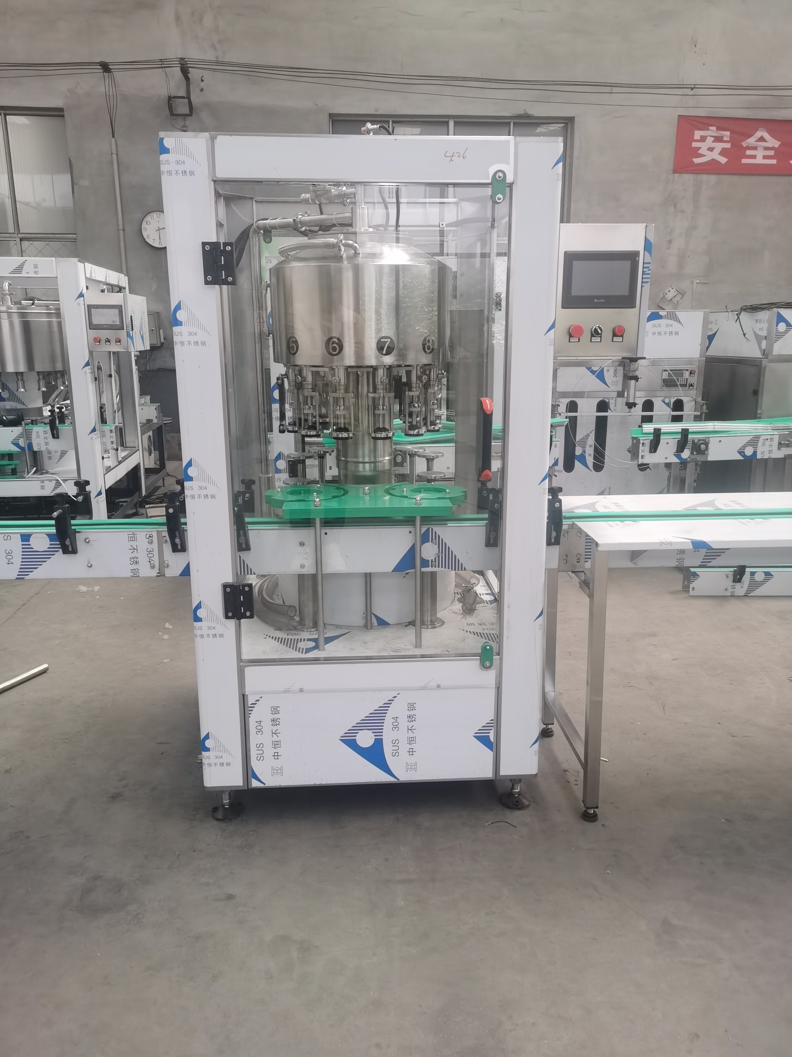 Factory Manufacture Various Alcohol Production Line Fully Automatic Red Wine Negative Pressure Liquid Filling Machine