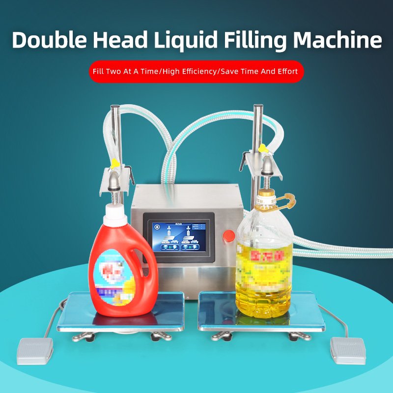 Viscous Liquid Soap Shampoo Machine Edible Oil Glue Viscous Liquid Automatic Weighing Filling and Machine