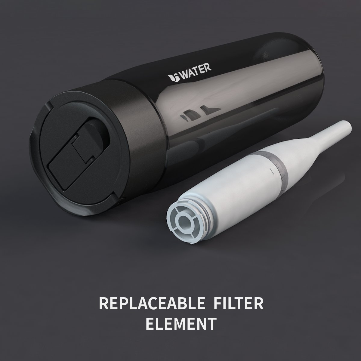 FDA Approval Plastic Bottles Handy water Bottle water Filter