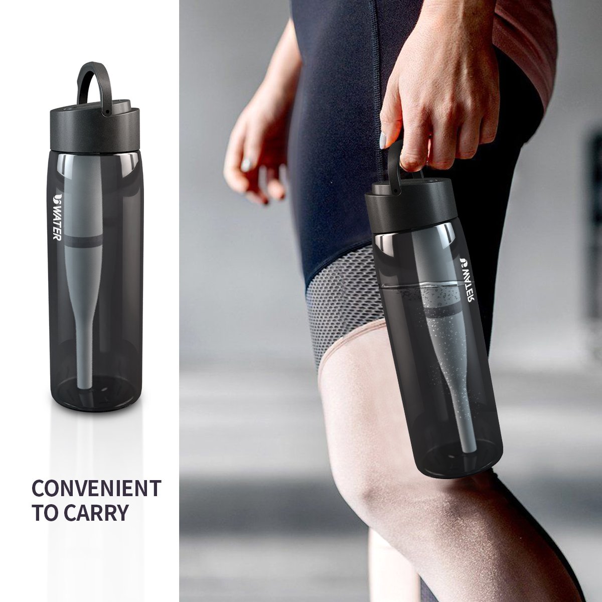 FDA Approval Plastic Bottles Handy water Bottle water Filter