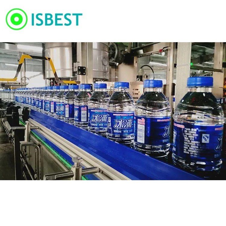 Isbest 10000BPH Mineral Water Filling Machine Drinking Soda Water Bottling Plant Production Line Machinery