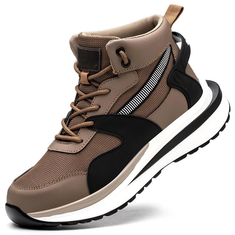 New Arrival summer water proof shoes men steel toe security sneaker slippers industrial safety boots