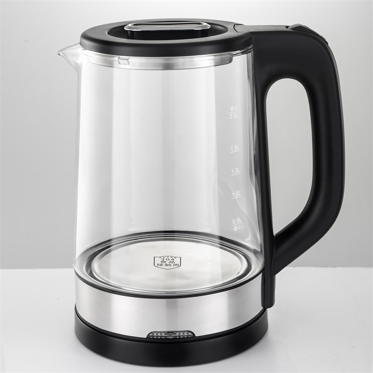 2L Home Kitchen Preserving Pot Glass Electric Kettle Oem Water Heating Electric Kettle