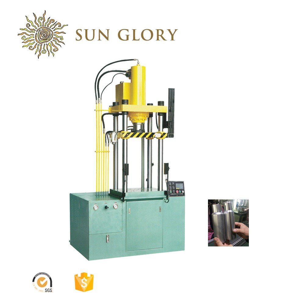 Sun Glory SG06-100 Double Protection Fast Working Hydraulic Pressing Machine Thermos Making Machine Flask Line