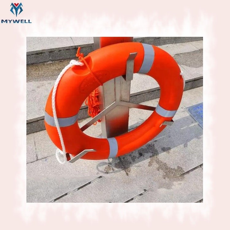 M-BR01 MYWELL Red safety harness marine life buoy ring