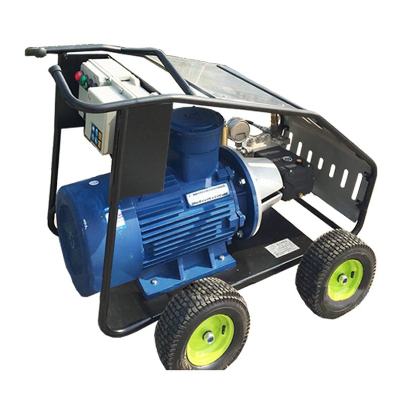 Explosion-proof 500bar 7200PSI 22kw 22L/min Industrial High Pressure Cleaning Machine for Oilfield Coal Mine Drilling Platform