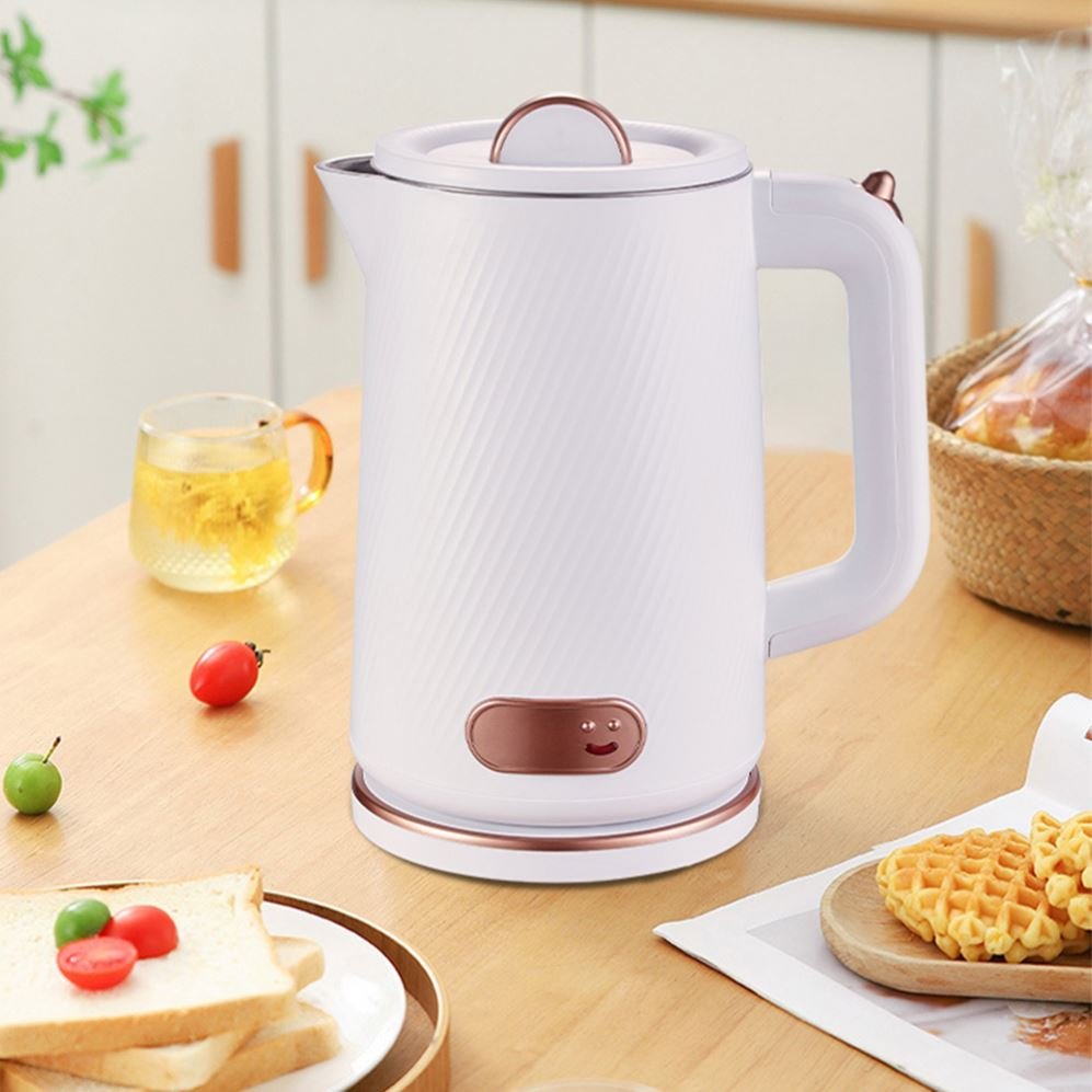 Electric Kettle 1500W Fast Boiling Water Household 304 Stainless Steel Large-Capacity Electric Kettle