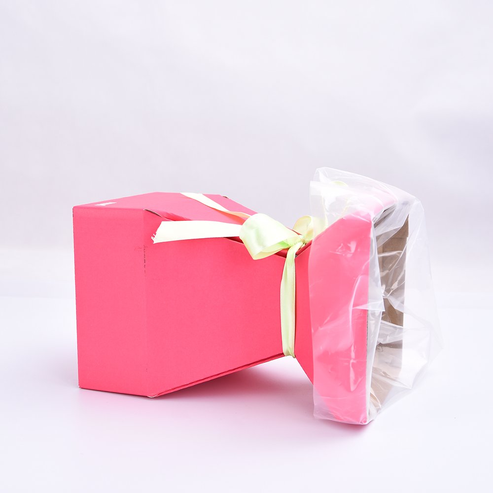Hot Sale Handmade Flower packaging Basket Waterproof Paper Gift Box