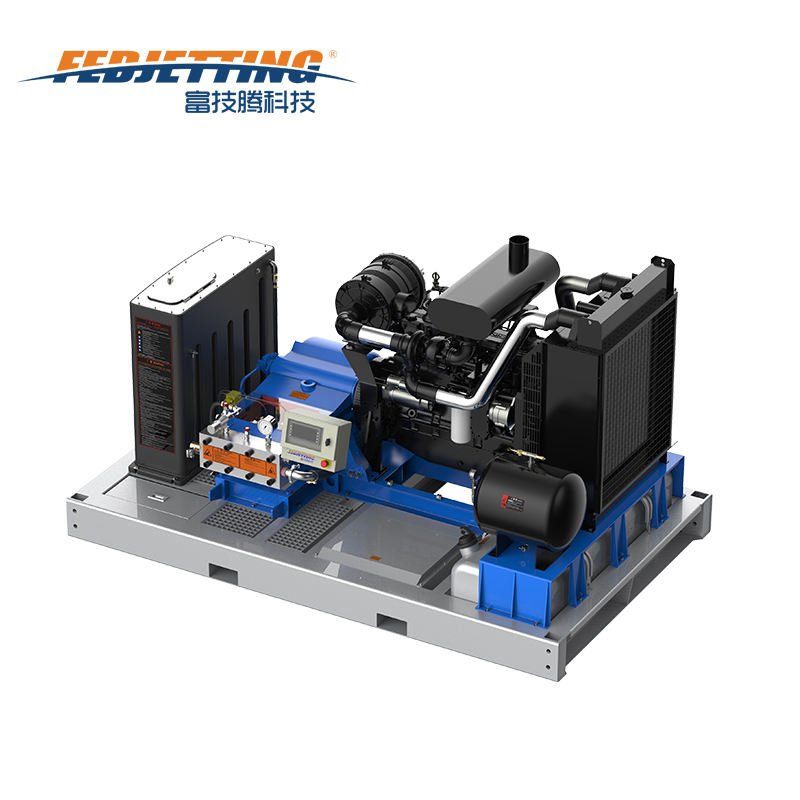 Industrial High Pressure 2800bar(40000psi) 21L/min hydro blasting cleaning machine
