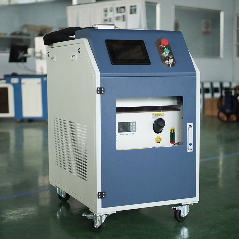 DMK Handheld Pulse Laser cleaning machine MOPA Pulse Laser Cleaning Machine for Rust Paint oil grease dust on different Materia