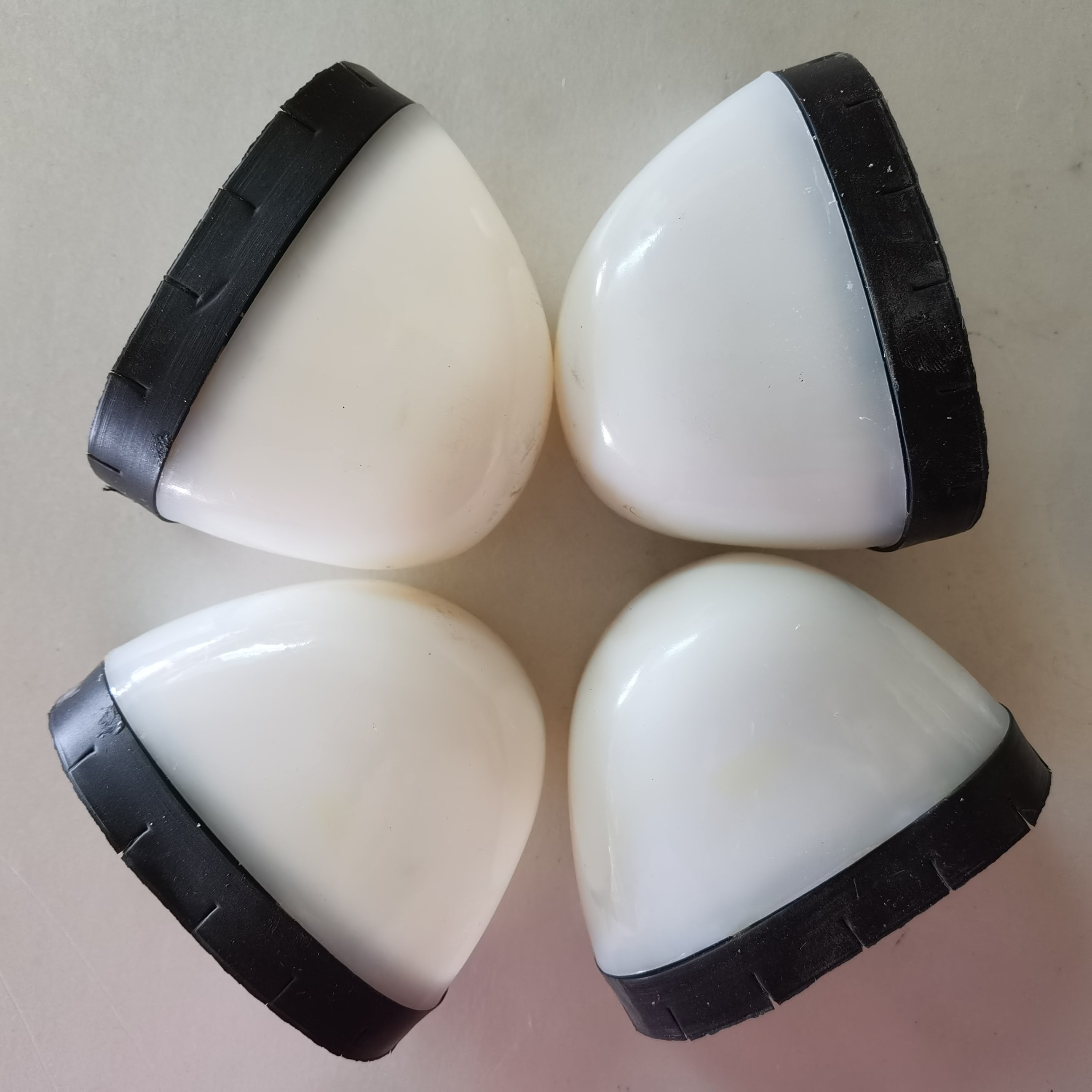 Custom Lightweight Anti-smash Plastic Toe Cap For Safety Shoes