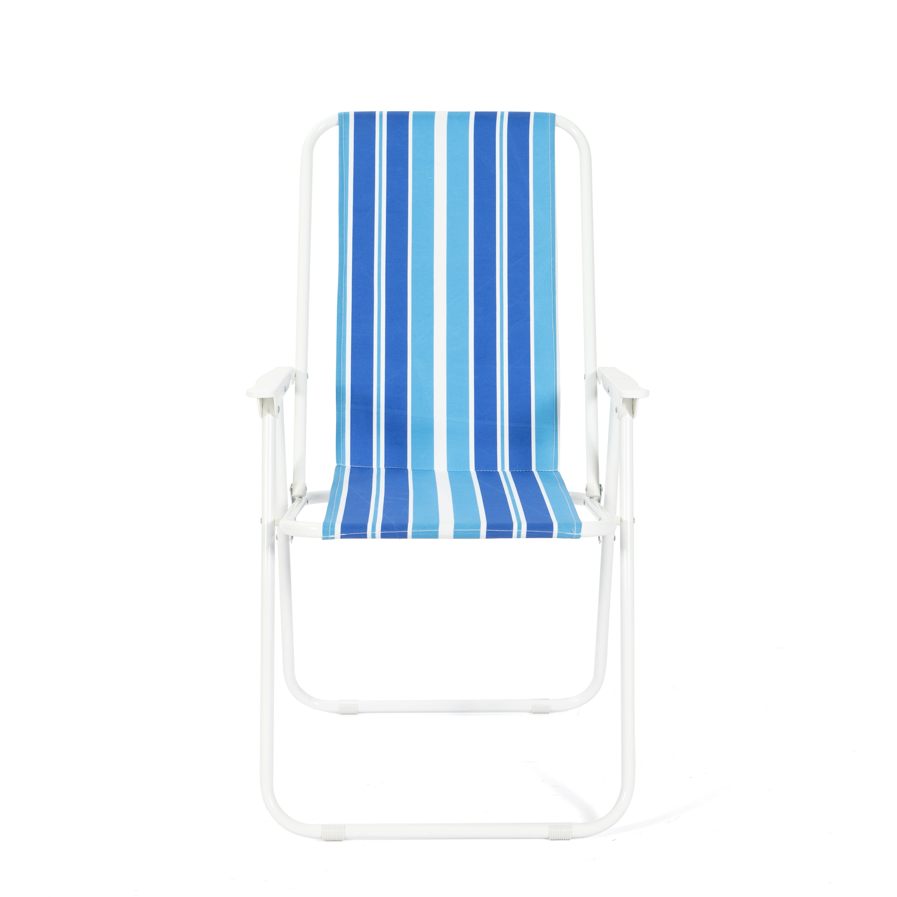 Factory Wholesale Portable Cheap Luxury Summer Beach Foldable Beach Chair With Armrest