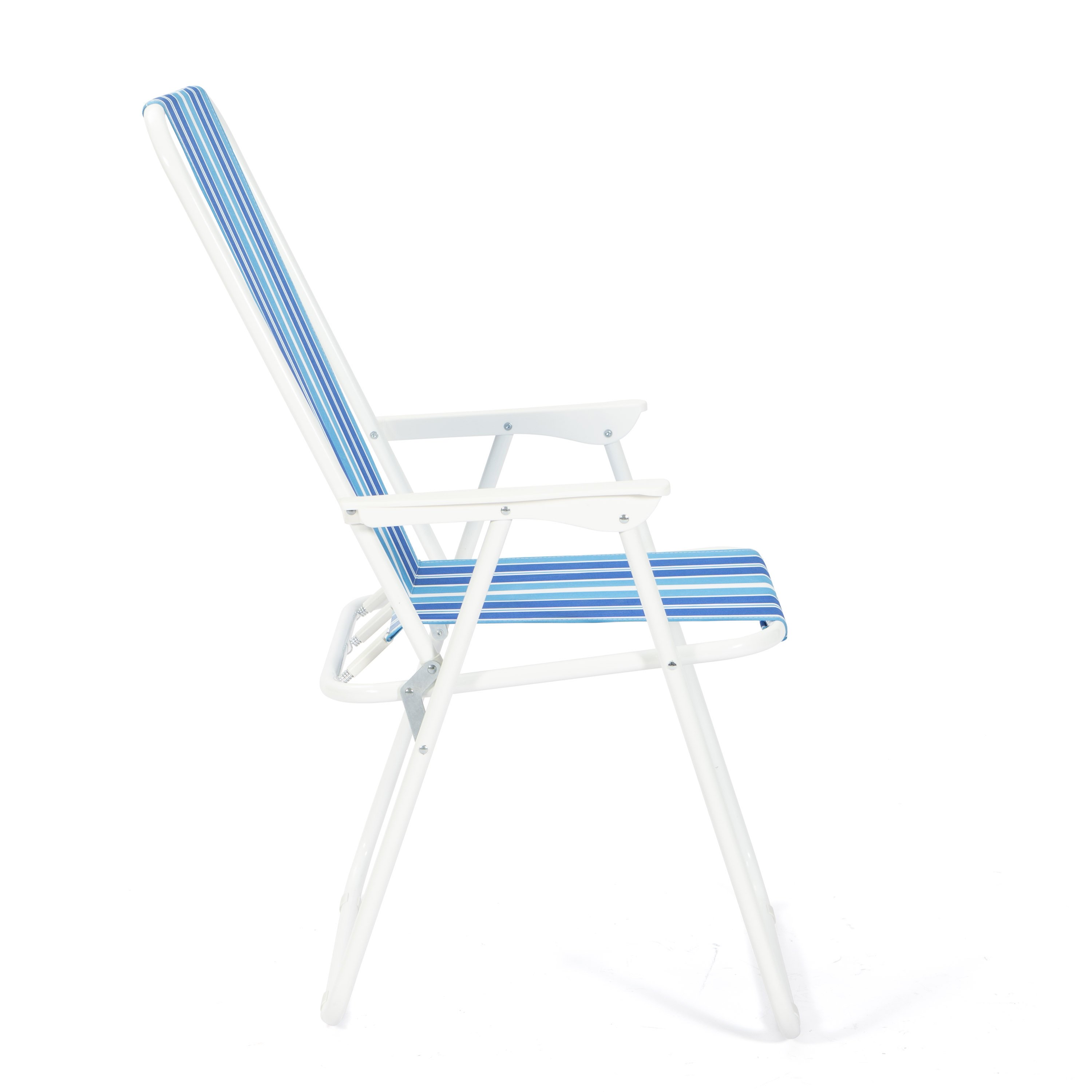 Factory Wholesale Portable Cheap Luxury Summer Beach Foldable Beach Chair With Armrest