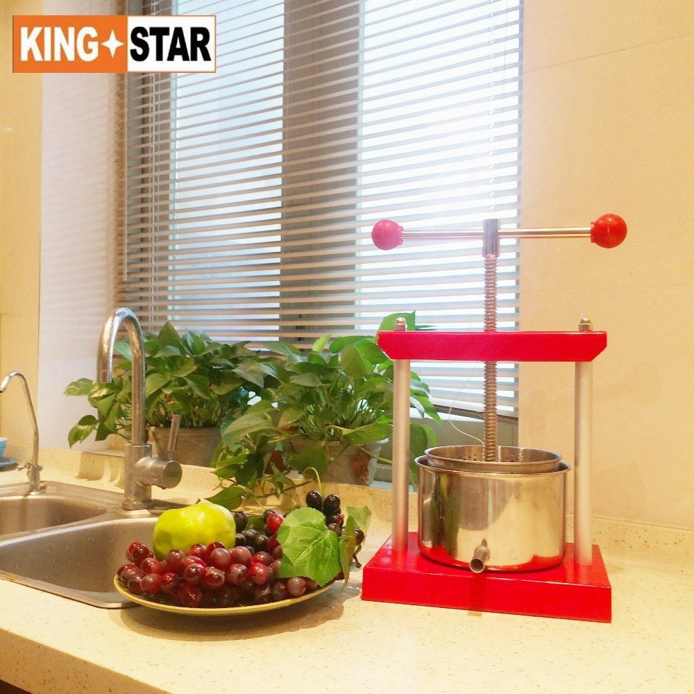 Factory Supply Manual Assembled Mini Size Tabletop Manual Stainless Steel Fruit Press