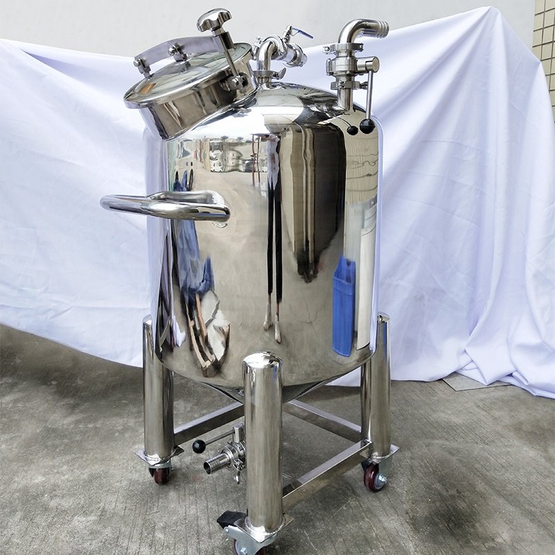 Mixing Tank Storage Tank Cosmetic 500l Liquid Soap Making Machine Wood Case Mixing Pump Factory Price Stainless Steel 200l Tank