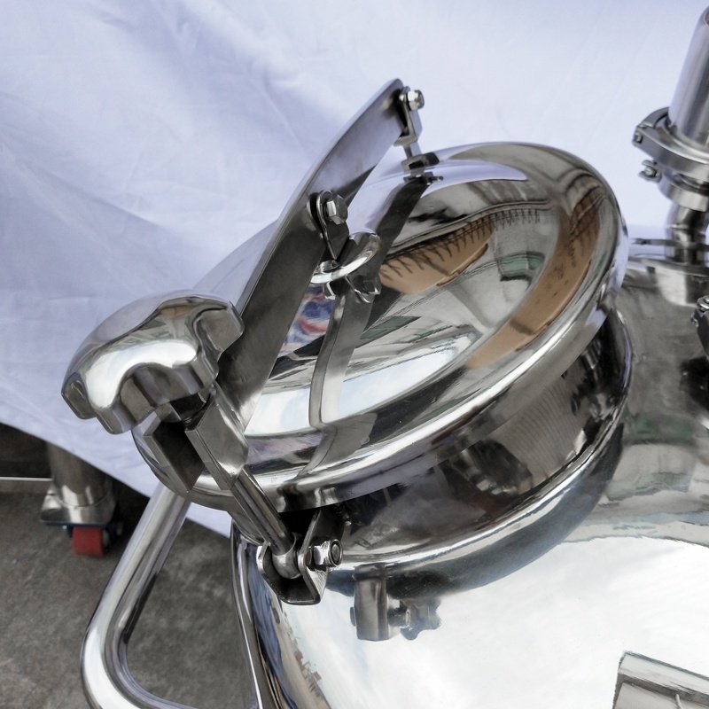 Mixing Tank Storage Tank Cosmetic 500l Liquid Soap Making Machine Wood Case Mixing Pump Factory Price Stainless Steel 200l Tank