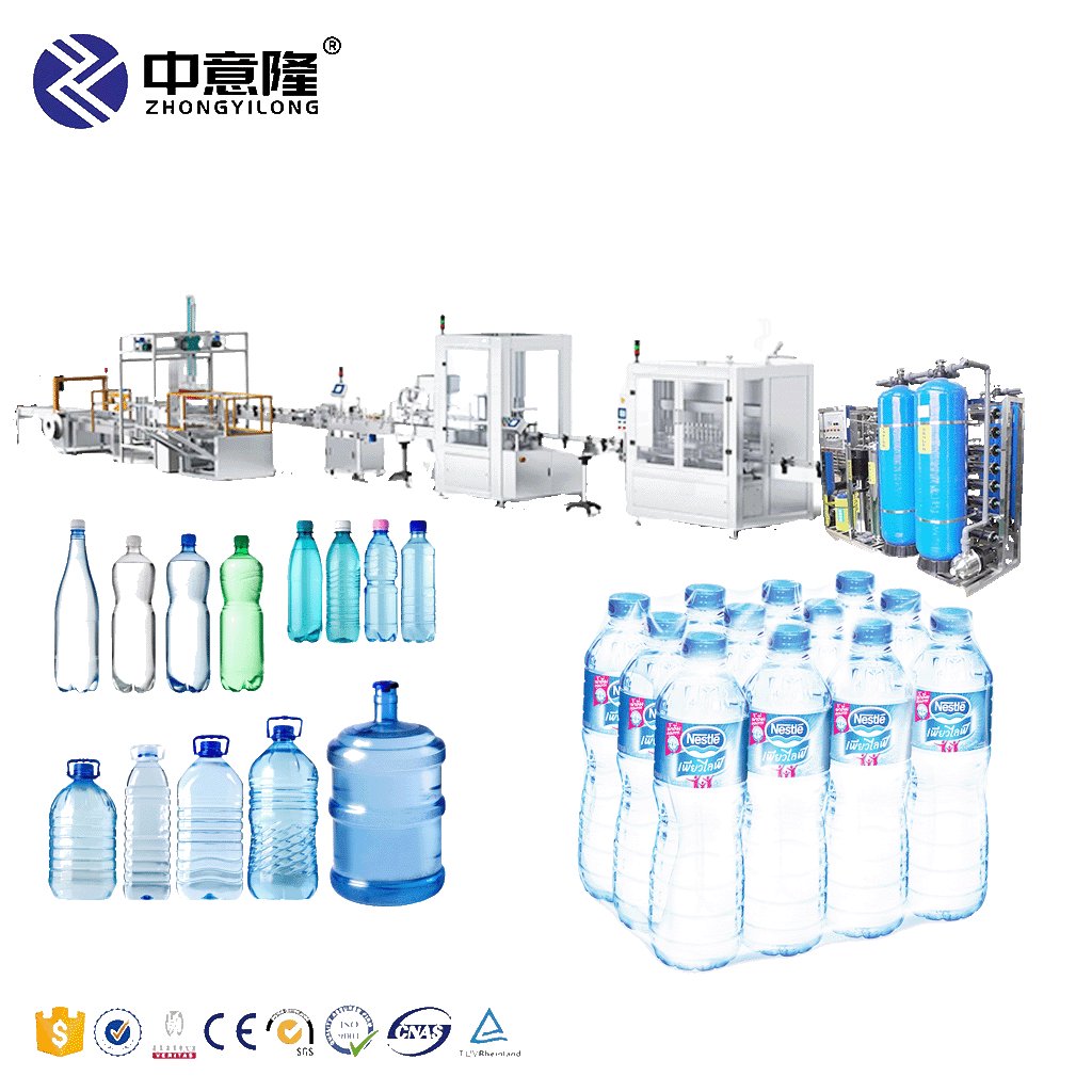 full automatic pure mineral water filling machines 3 in 1 bottling machine production line plant provider