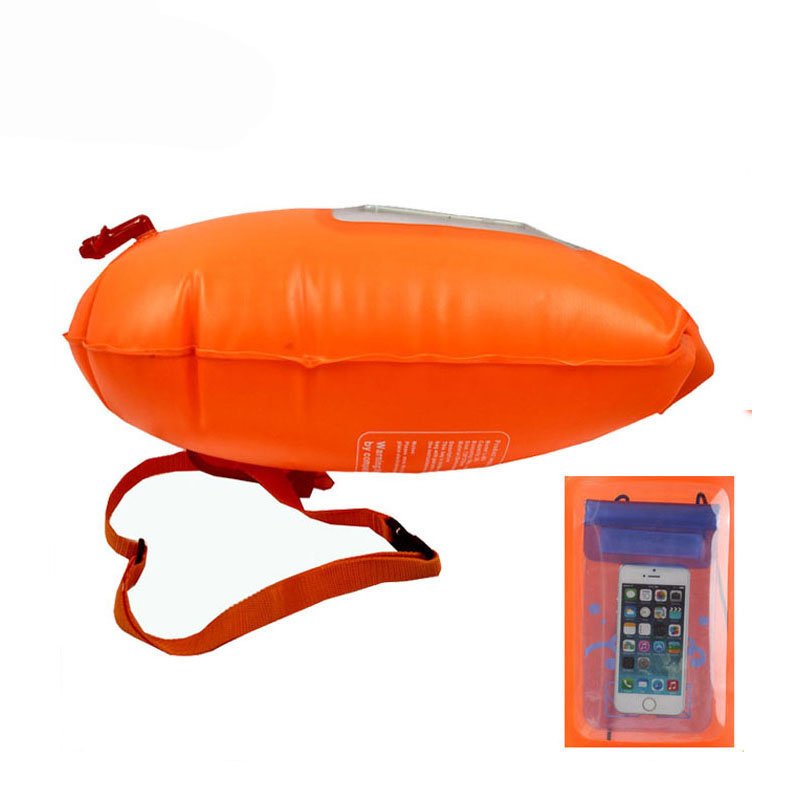 Open Water Swimming Buoy Bag for Safer Swimming Adult Kids Ultralight Swimming Buoy