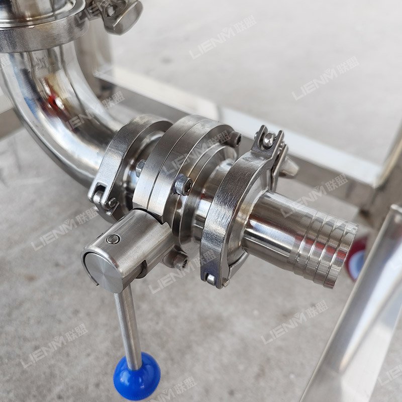 Perfume Mixing Tank Pipe 200l Storage Tank for Perfume Mixing Tank Stainless Steel Hot Sale 250l Cosmetic Wood Case Mixing Pump