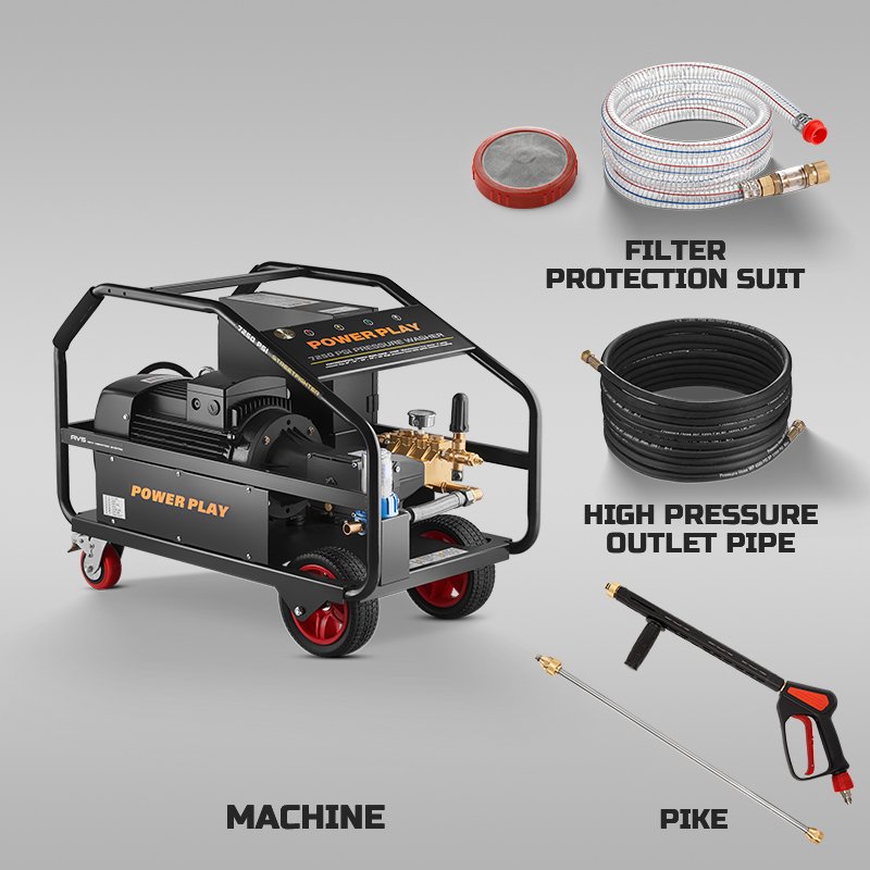 13KW Electric High Pressure Washer High Quality 2200PSI Industrial Washing Machine cold water electric pressure washer