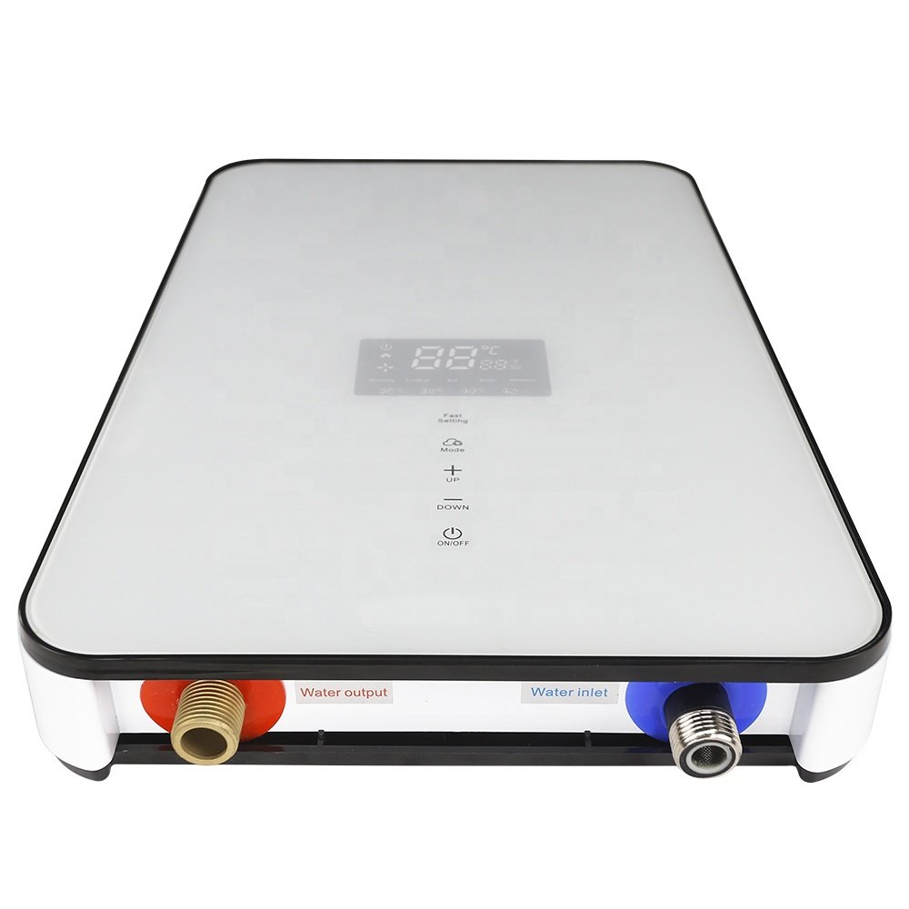 Popular Product Home Bathroom 8kw Tankless Instant Electric Water Heater With Safety Protection