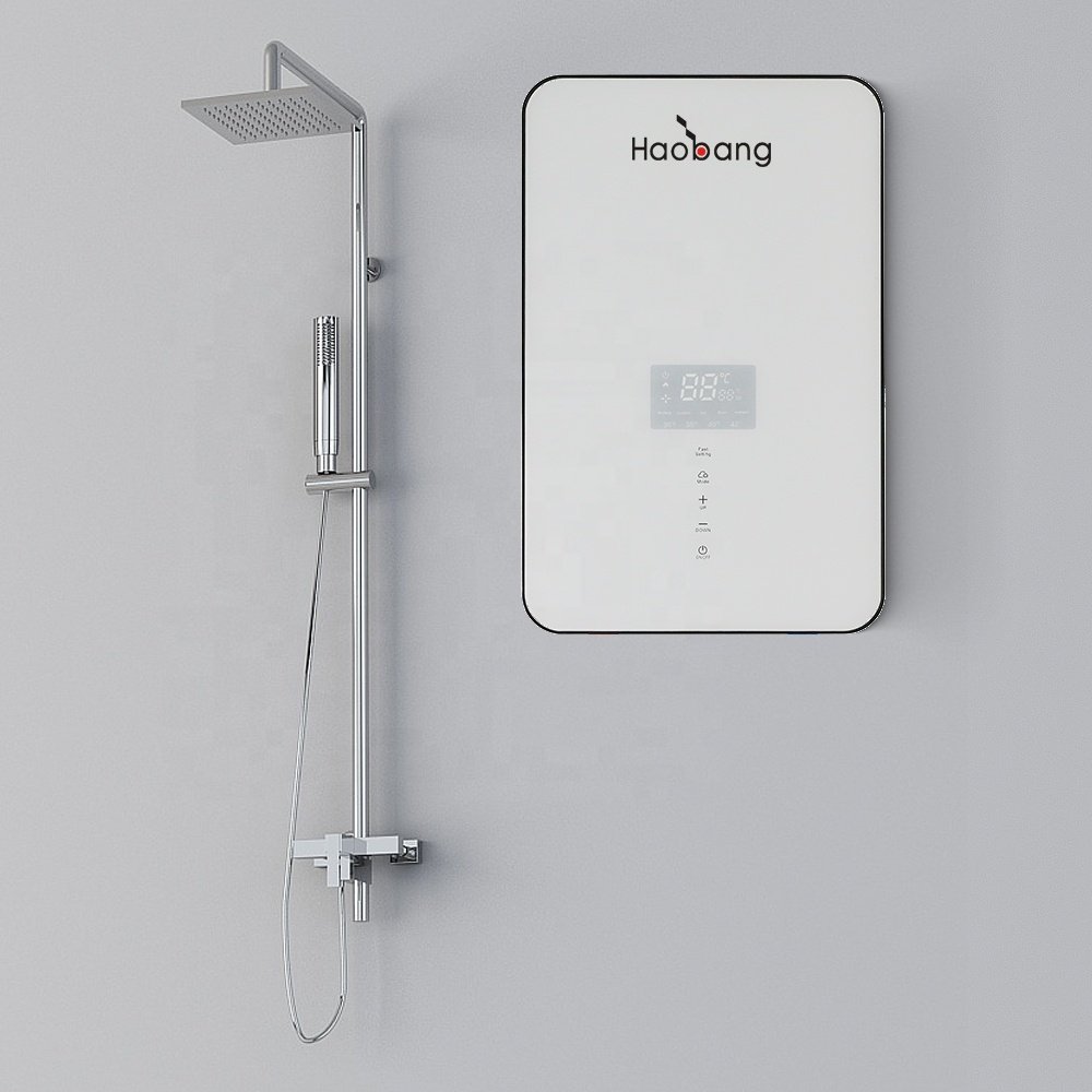 Popular Product Home Bathroom 8kw Tankless Instant Electric Water Heater With Safety Protection