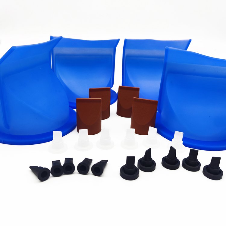 Mini Silicone FKM/SBR/NR Rubber Check OEM Pulg Silicon Check Duckbill Valve for Squeeze Bottle Valve 20-90 Shore a