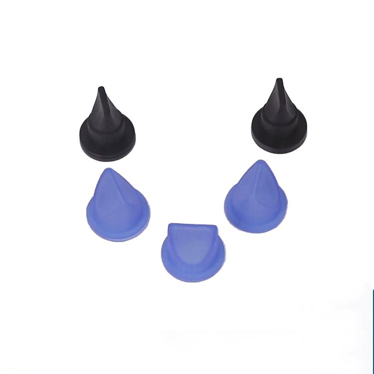 Mini Silicone FKM/SBR/NR Rubber Check OEM Pulg Silicon Check Duckbill Valve for Squeeze Bottle Valve 20-90 Shore a