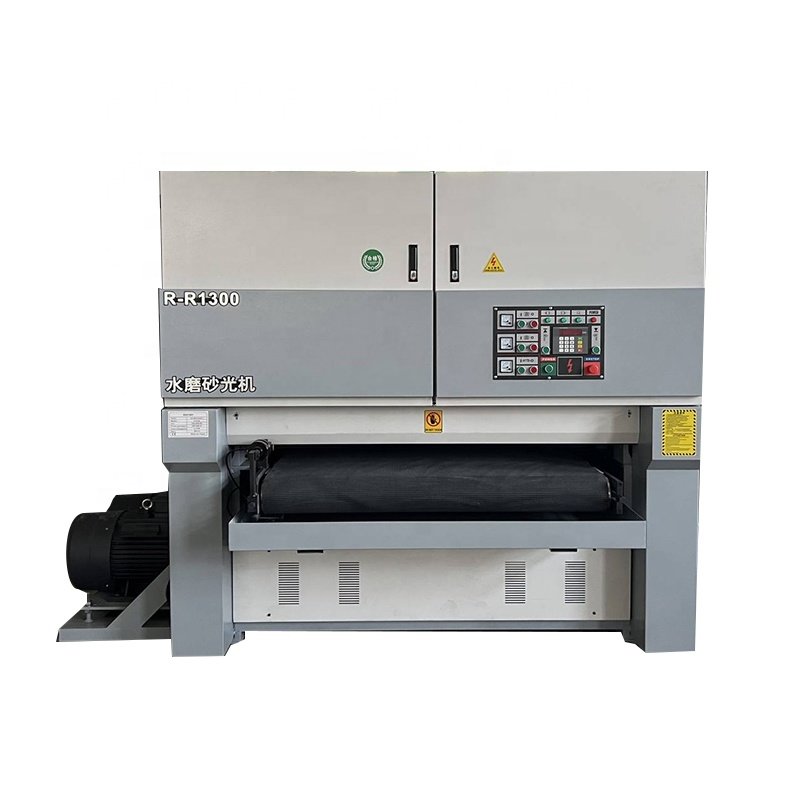 brush sanding with water 1300mm Disc Door Knob Machine Polishing Sanders Metal Series Heavy Duty Wide Belt Sander