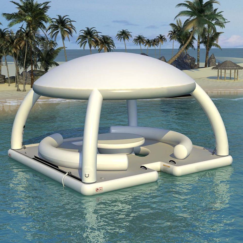 Commercial Waterfronts Residential Lakefronts aqua swim resort aqua dock decks platform aqua banas inflatable dock platform