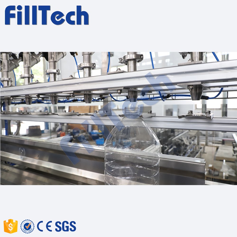 Full automatic 15L bottle filling machine for water production line with plastic bottle filling machine