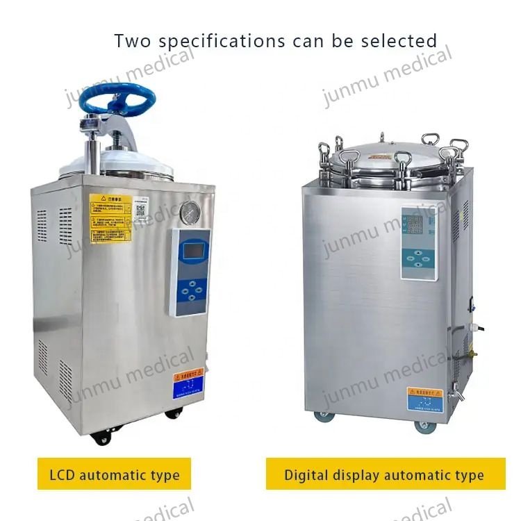 OEM factory Internal steam cycle Pulsating vacuum steam sterilizer use water cycle touch screen autoclave vertical
