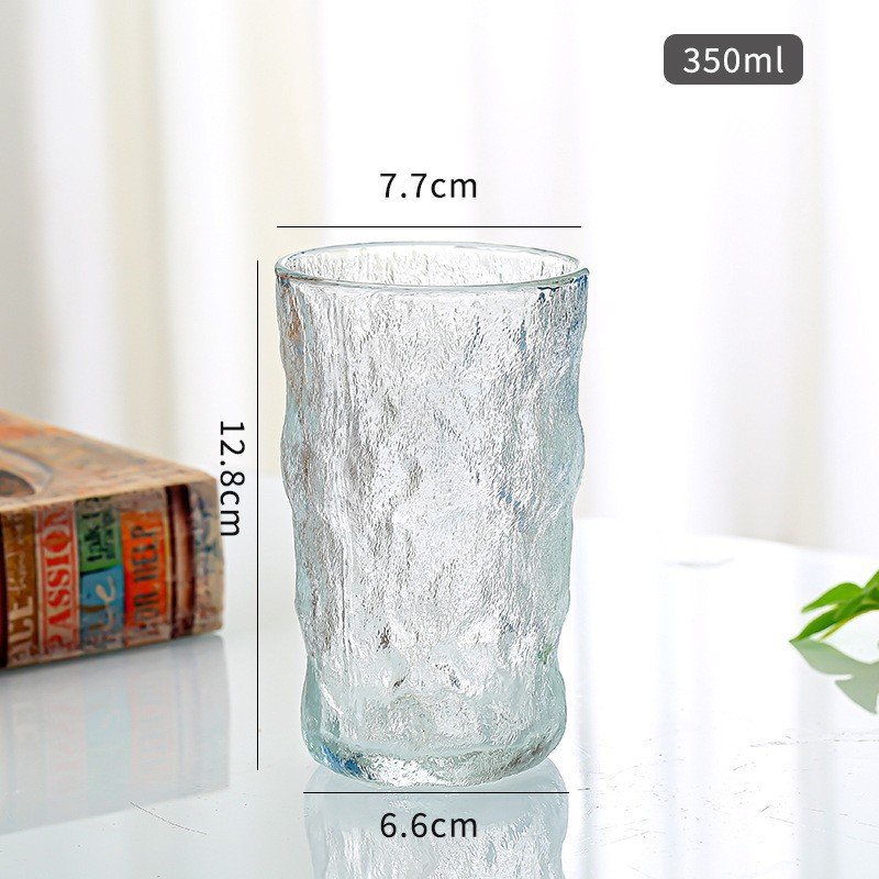 Wine Whiskey Cup Sublimation Colored Glacier glass cup Crystal glass Customized Logo OEM ODM Style Modern ins popular