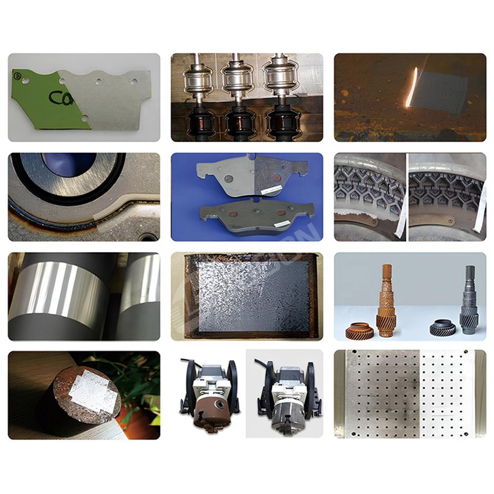 1500 W portable laser rust removal machine for metal steel paint