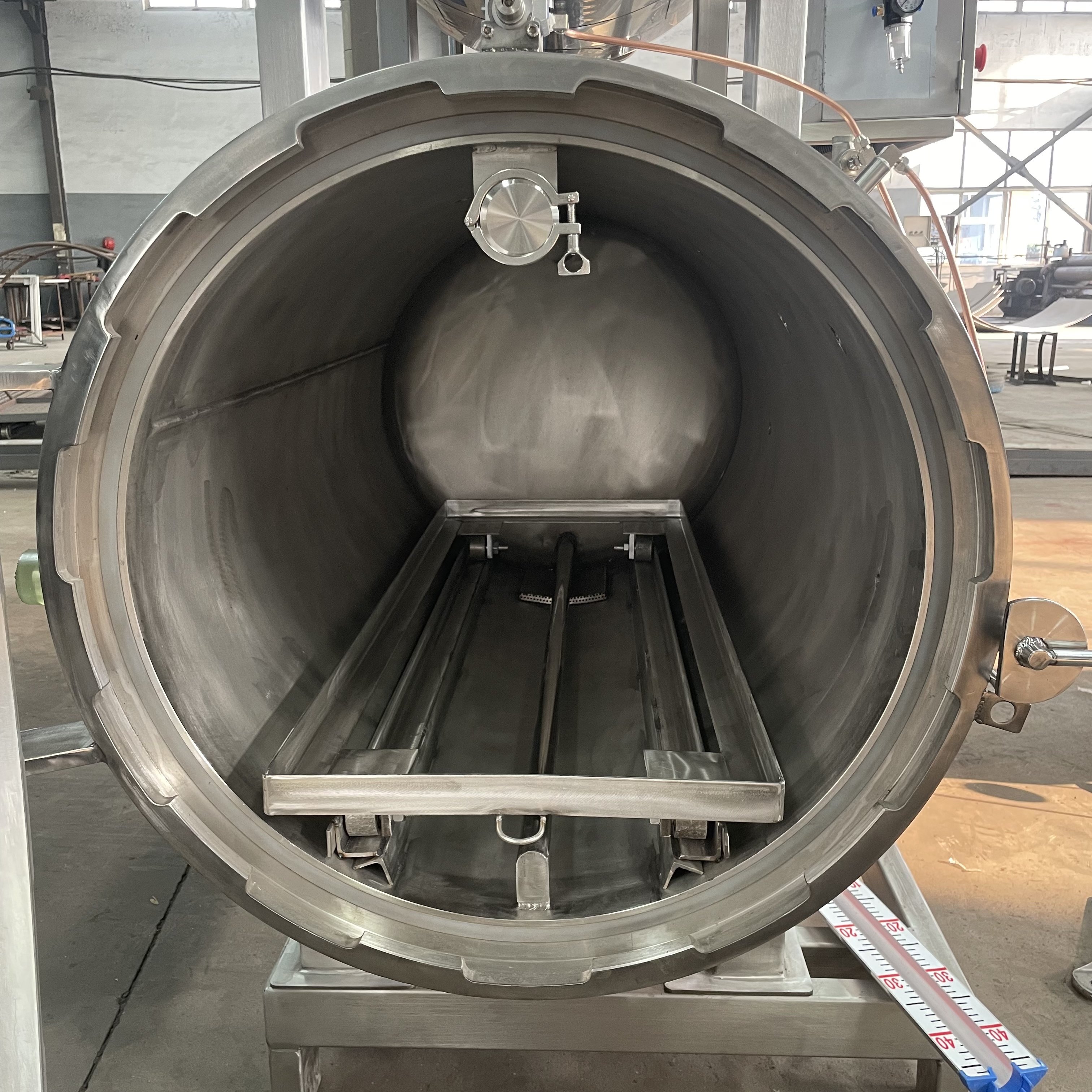 Semi-automaticsmall food sterilizer autoclave water spray retort machine