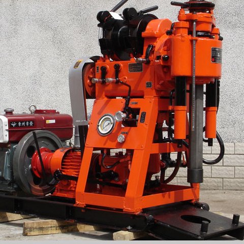 water well drilling rig rotary drill rig core portable mining rig small borehole drilling machine
