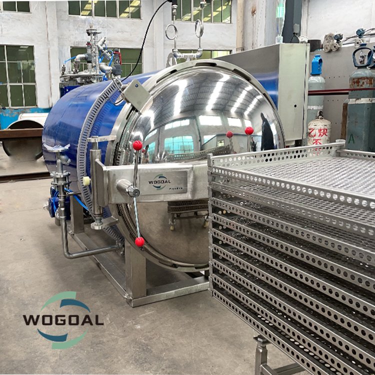 Automatic water spray retort machine food autoclave sterilizer for glass bottles/jars/pouch bag