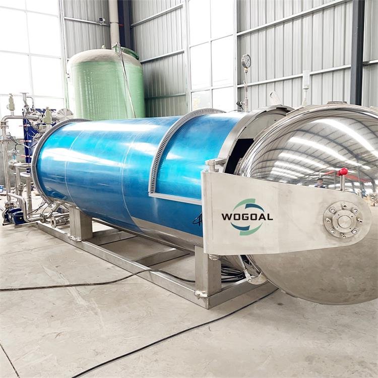 Automatic water spray retort machine food autoclave sterilizer for glass bottles/jars/pouch bag