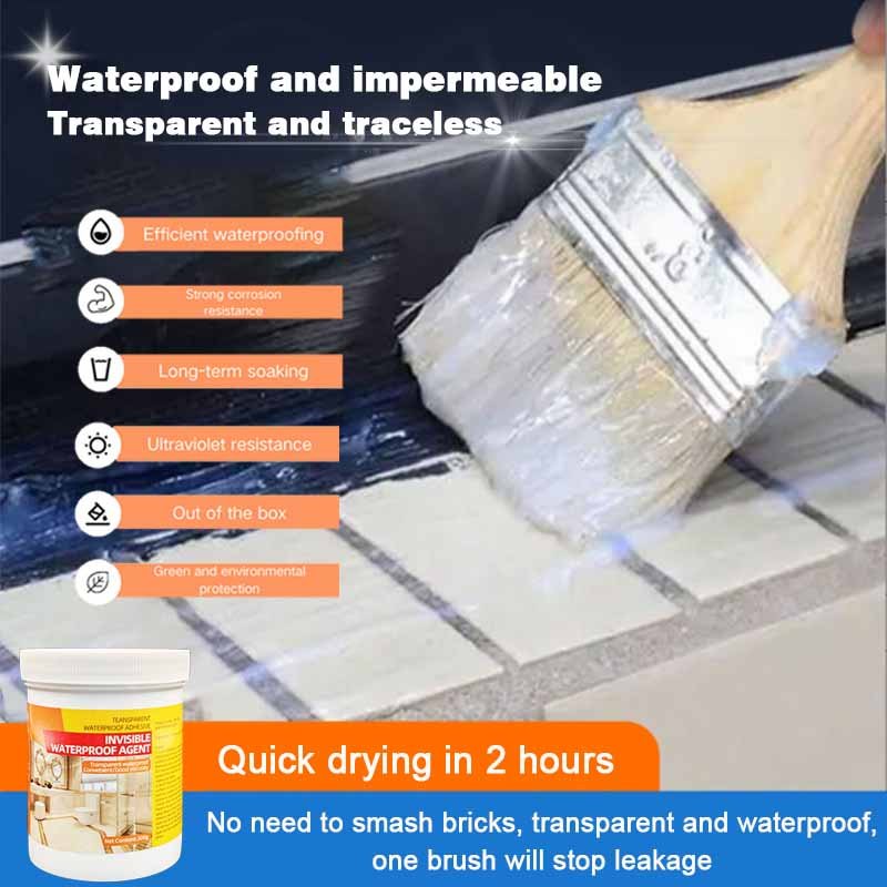 300G The Instant Invisible Waterproof Agent Primer Against Water Glass-Specific Transparent Waterproof Glue